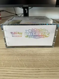 Prismatic Evolutions Pokemon Center ETB - Brand New & Sealed w/Acrylic Case #1 - Image 2