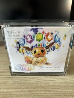 Prismatic Evolutions Pokemon Center ETB - Brand New & Sealed w/Acrylic Case #1 - Image 4