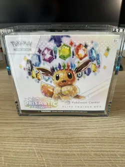 Prismatic Evolutions Pokemon Center ETB - Brand New & Sealed w/Acrylic Case #2 - Image 1