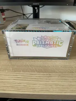 Prismatic Evolutions Pokemon Center ETB - Brand New & Sealed w/Acrylic Case #2 - Image 3