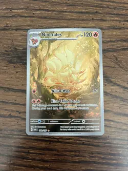 🔥 Pokemon TCG Ninetales Obsidian Flames Illustration Rare 199/197 NM 🔥 - Image 1