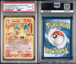 Pokemon TCG Celebrations PSA 10 Charizard Venusaur Blastoise Set - Image 2