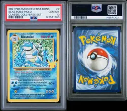 Pokemon TCG Celebrations PSA 10 Charizard Venusaur Blastoise Set - Image 4