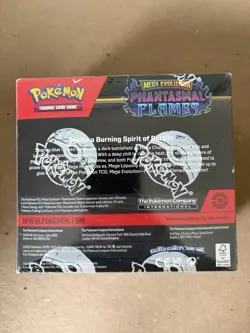Pokemon TCG Mega Evolution Phantasmal Flames Booster Box English 2025 - Image 2