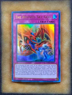 Yugioh The Revived Sky God MP22-EN273 Ultra Rare 1st Ed LP - Image 1