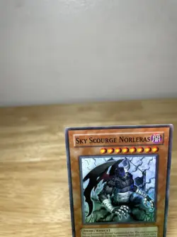 Sky Scourge Norleras FOTB-EN022 Super Rare Yugioh Card Konami Lightly Played - Image 2