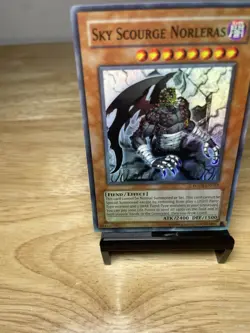 Sky Scourge Norleras FOTB-EN022 Super Rare Yugioh Card Konami Lightly Played - Image 3
