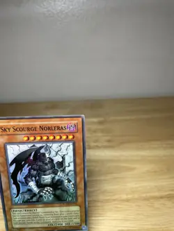 Sky Scourge Norleras FOTB-EN022 Super Rare Yugioh Card Konami Lightly Played - Image 5