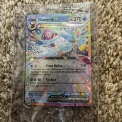 Glaceon ex 026/131 Pokemon TCG Holiday Calendar 2025 Festive Stamp Promo Card - Image 1