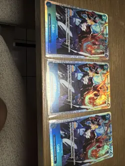 Sabo SR OP15-046 ENGLISH ONE PIECE Card Adventure on KAMI’s Island - OP15 X 3 - Image 1