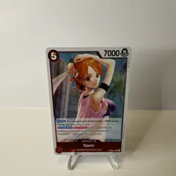 Bandai One Piece Nami EB03-006 Rare Character 7000 Power Card - Image 1