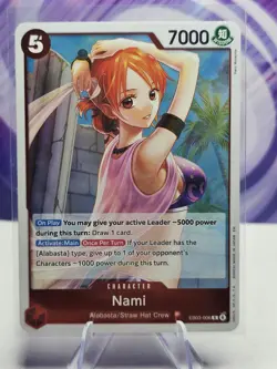 Nami EB03-006 Extra Booster: One Piece Heroines Edition Foil NM - Image 1