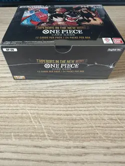 One Piece CCG OP-09 Emperors in the New World Booster Box ENG - New & Sealed #1 - Image 2