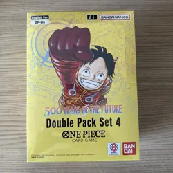 One Piece TCG Sealed Display 8x DOUBLE PACK SET 4 DP04 DP-04 ENGLISH - Image 1
