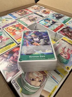 5000+ One Piece TCG Bulk Lot Cards Box #8 - Image 1