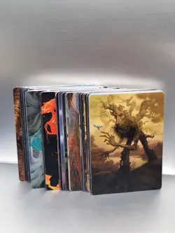Art Card COMPLETE Set 81 Magic the Gathering Lord of the Rings MTG Middle-Earth - Image 1