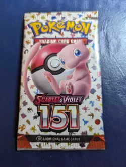 Pokemon 151 Booster Pack - 10 Cards / Pack - NEW / SEALED - Image 1