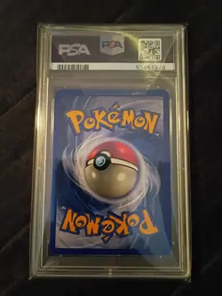 Pokemon Card Blastoise 002/102 Base Set Holo PSA 6 - Image 2