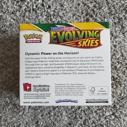 Pokemon Evolving Skies EMPTY Booster Box - No Cards - Display Box Only - Image 3
