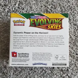 Pokemon Evolving Skies EMPTY Booster Box - No Cards - Display Box Only - Image 3