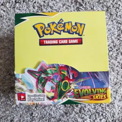 Pokemon Evolving Skies EMPTY Booster Box - No Cards - Display Box Only - Image 1