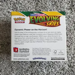Pokemon Evolving Skies EMPTY Booster Box - No Cards - Display Box Only - Image 3