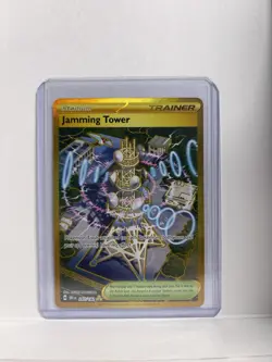 Pokemon TCG Trainer Jamming Tower Card 243/182 Destined Rivals - Image 1