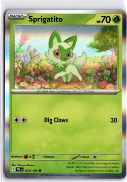 Sprigatito - (Summer 2023 Collector Chest) Common Miscellaneous Cards & Products - Image 1