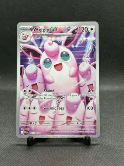 Wigglytuff 105/094 Illustration Rare Phantasmal Flames Pokemon TCG NM/M - Image 1