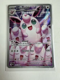 Pokemon TCG Wigglytuff 105/094 ME02: Phantasmal Flames Illustration Rare NM - Image 1
