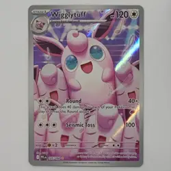 WIGGLYTUFF 105/094 ILLUSTRATION RARE PHANTASMAL FLAMES POKEMON - Image 1