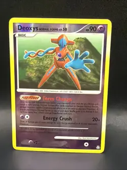 Pokemon Card - Deoxys 1/146 DP Legends Awakened Reverse Holo Rare Card - Image 1