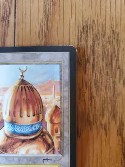 Magic The Gathering ARABIAN NIGHTS CITY OF BRASS Land Card Lightly Played - Image 5