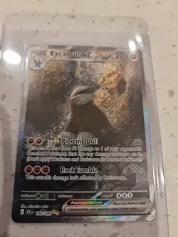 Pokemon TCG Excadrill EX 168/086 Black Bolt Special Illustration Rare Card - Image 5