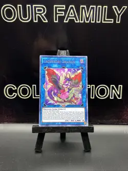Yu-Gi-Oh Card - DUOV-EN015 - CROSSROSE DRAGON (ultra rare holo) - NM/Mint - Image 1