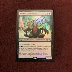Balthor The Defiled Secret Lair Drop Foil 462 NM+ Unplayed MTG Magic Card - Image 1