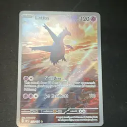 Pokemon Latios 203/191 Sv08: Surging Sparks Illustration Rare Holo Card 2024 - Image 1