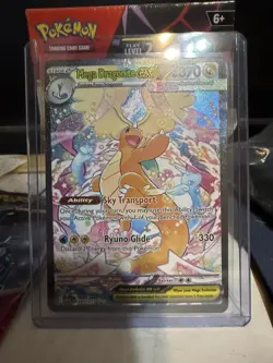 Mega Dragonite EX 290/217 Full Art Holo Pokemon Card Ascended Heroes - Image 2