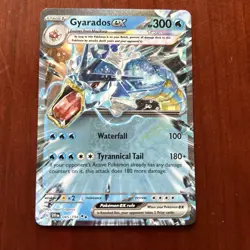 Pokemon TCG 2023 SVI En 045/198 Gyarados Ex Holo Rare Scarlet Violet Pack Card - Image 1