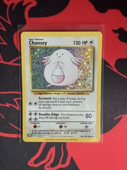 Pokemon Card Chansey 015/034 Pokemon Card Game Classic Holo 2023 Near Mint - Image 1
