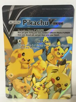 Pokemon Pikachu v Union Full Set SWSH139 SWSH140 SWSH141 SWSH142 Promo Cards TCG - Image 2