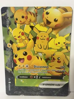 Pokemon Pikachu v Union Full Set SWSH139 SWSH140 SWSH141 SWSH142 Promo Cards TCG - Image 4