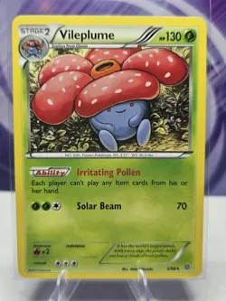 Pokemon TCG Vileplume XY Ancient Origins 3/98 Regular Non-Holo Rare Card - Image 1