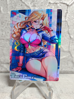 Mai Valentine Trading Card Waifu Goddess Story Anime Girl holo Karte Manga Full - Image 1