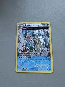 Pokemon Gyarados TCG Holo Card 21/98 Cosmos Holo Rare Mint Condition - Image 1