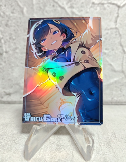 Emma Trading Card Waifu Goddess Story Anime Girl holo Karte Manga Full Art - Image 1