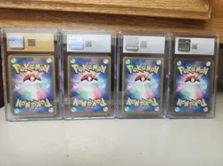 CGC 4 Graded Japanese Pokemon Cards Lot - Image 2