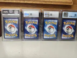 Lot of 4 Graded Pokemon Cards - Image 2