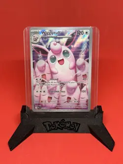 Pokemon TCG Wigglytuff 105/094 Illustration Rare – Phantasmal Flames – Near Mint - Image 1