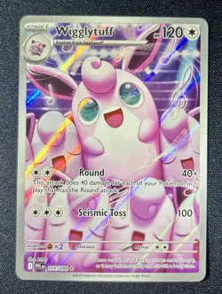 Pokemon TCG Wigglytuff 105/094 Phantasmal Flames - Illustration Rare - NM - Image 1